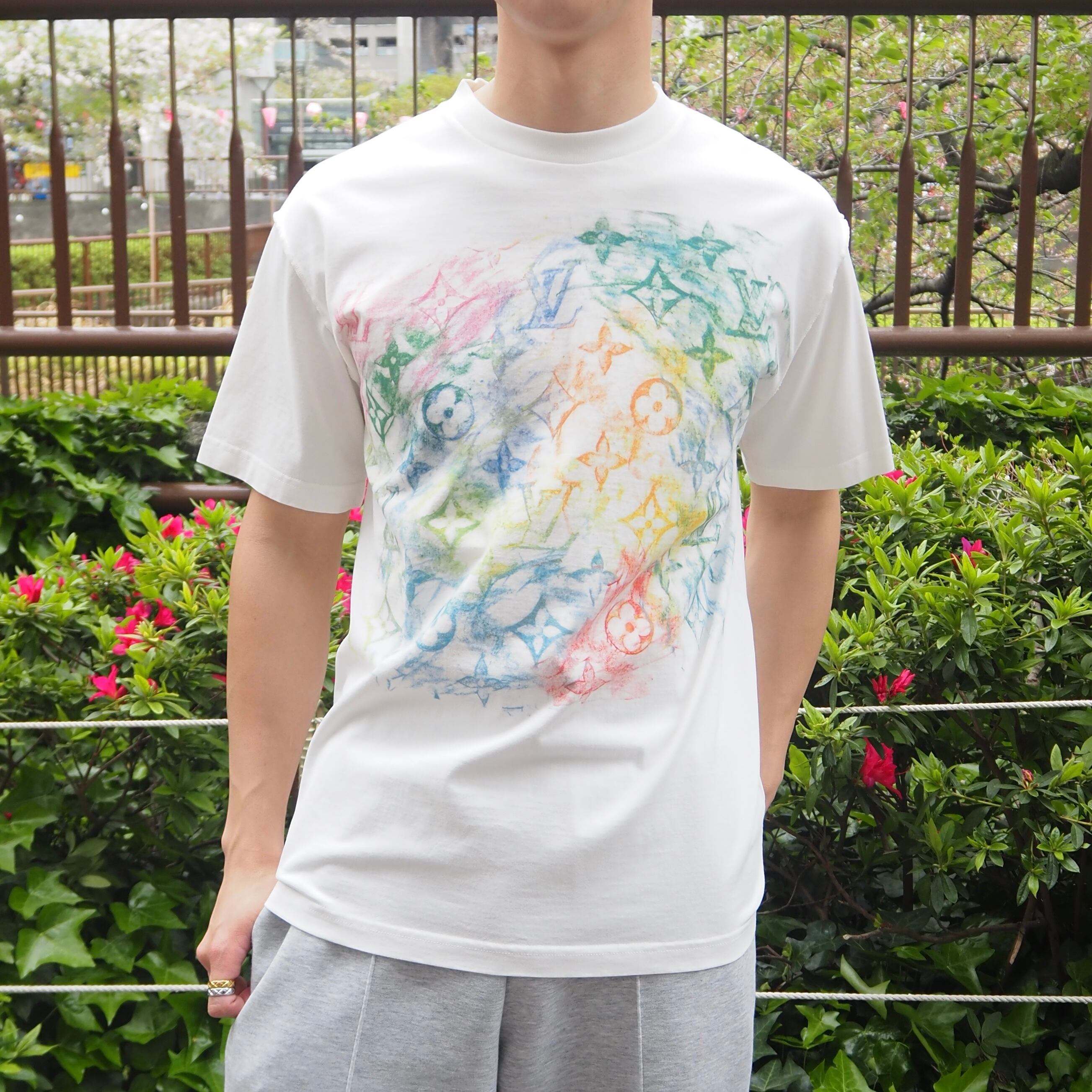LOUIS VUITTON Tシャツ パステルモノグラム ルイヴィトン