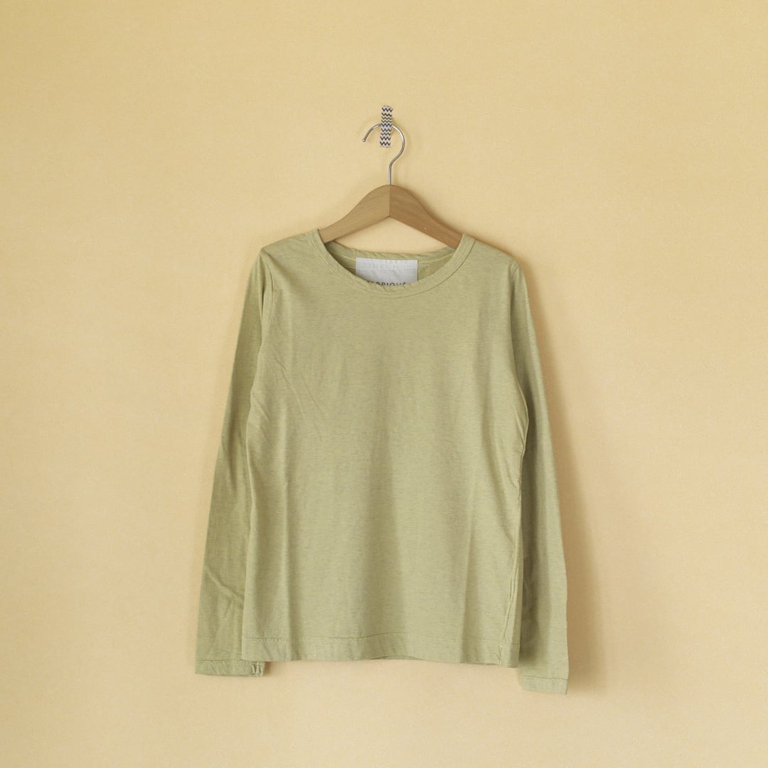 Fabrique en planete terre ファブリケアンプラネテール basic l/s tee 天竺ベイーシックTシャツ
