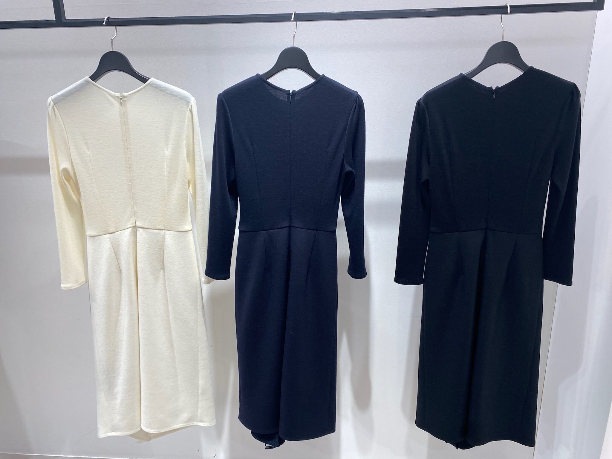 BORDERS at BALCONY WEEKEND FRILL DRESS ボーダーズアットバルコニー