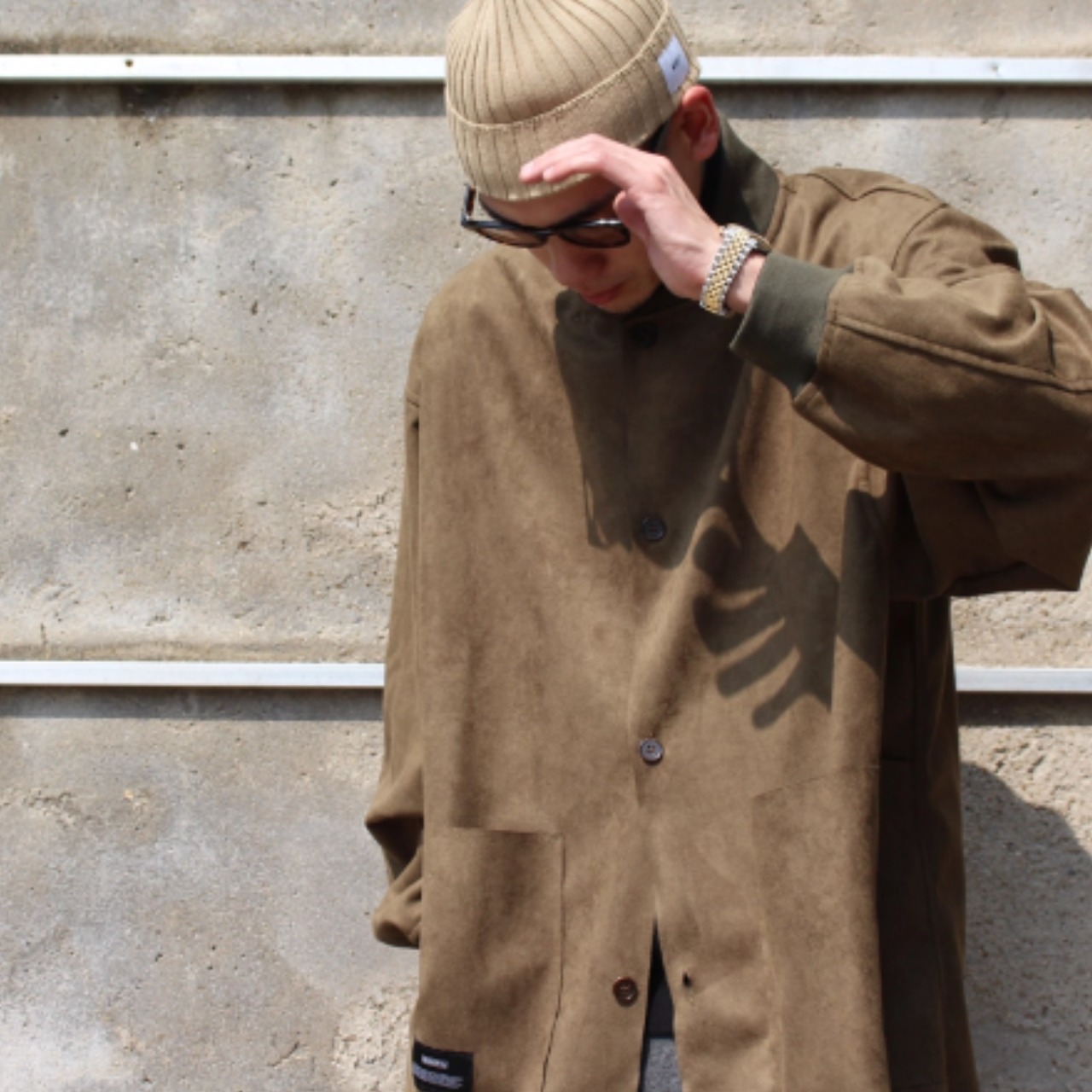 スタンドカラーワークシャツ　 TB1720・画像2