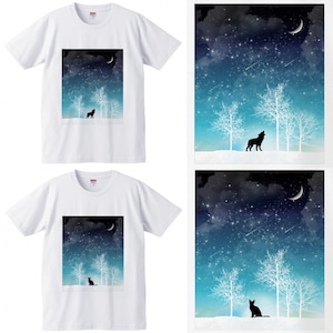 冬の星空 Tシャツ（men&women）