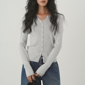 rib cardigan　j-0259