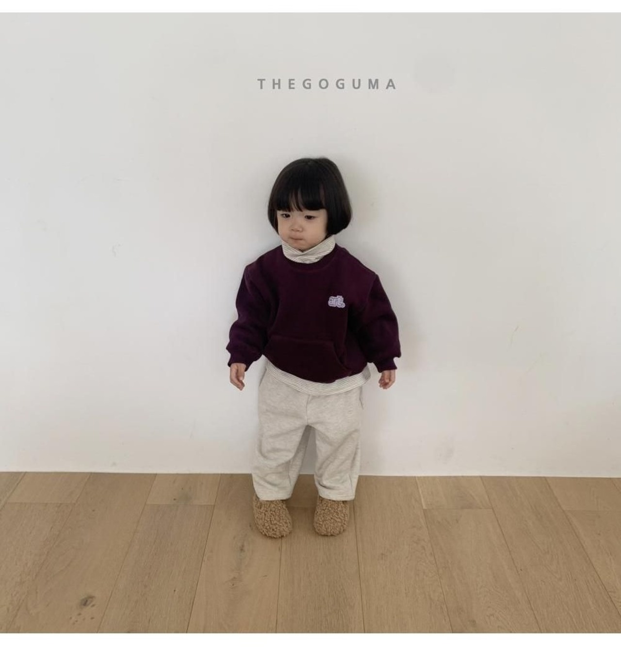 ザゴグマ / THE GOGUMA / アートポケットトレーナー / 韓国子供服 / キッズ / 26winter〖取寄〗*XS~XL*
