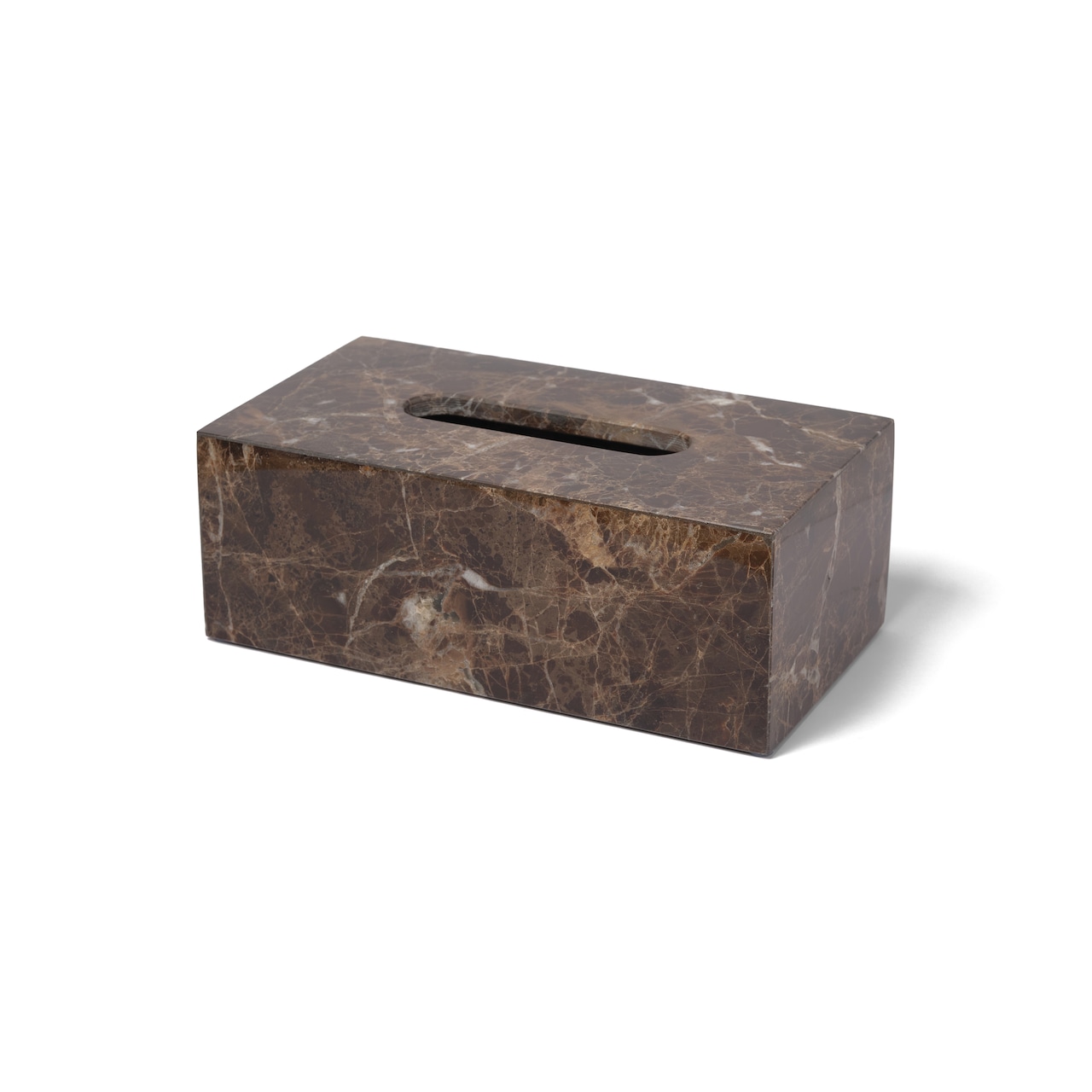 MARBLE TISSUE BOX - Emperador Dark|大理石ティッシュケース