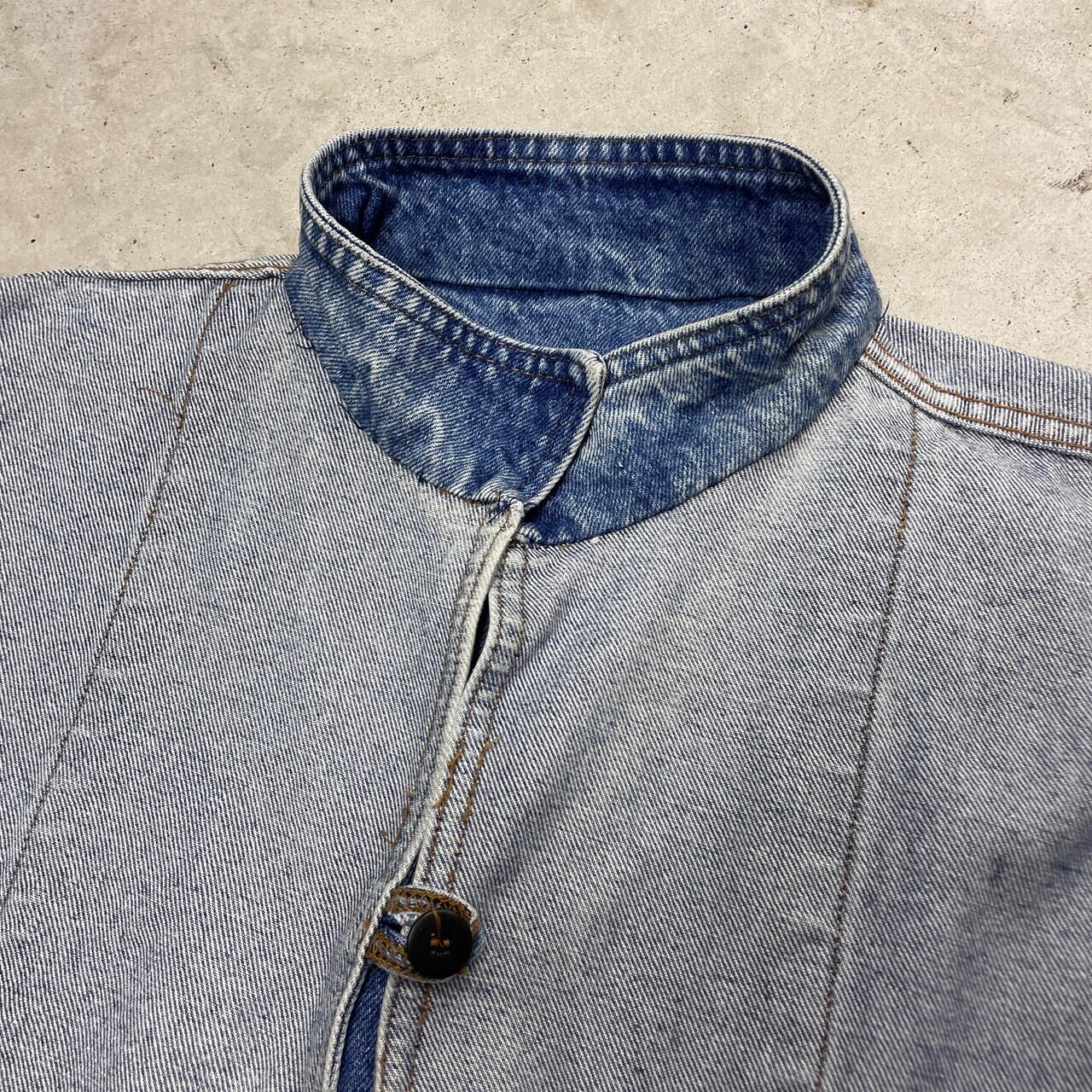 DAM'IS デニム フレンチフィッシャーマンスモック ユーロワーク