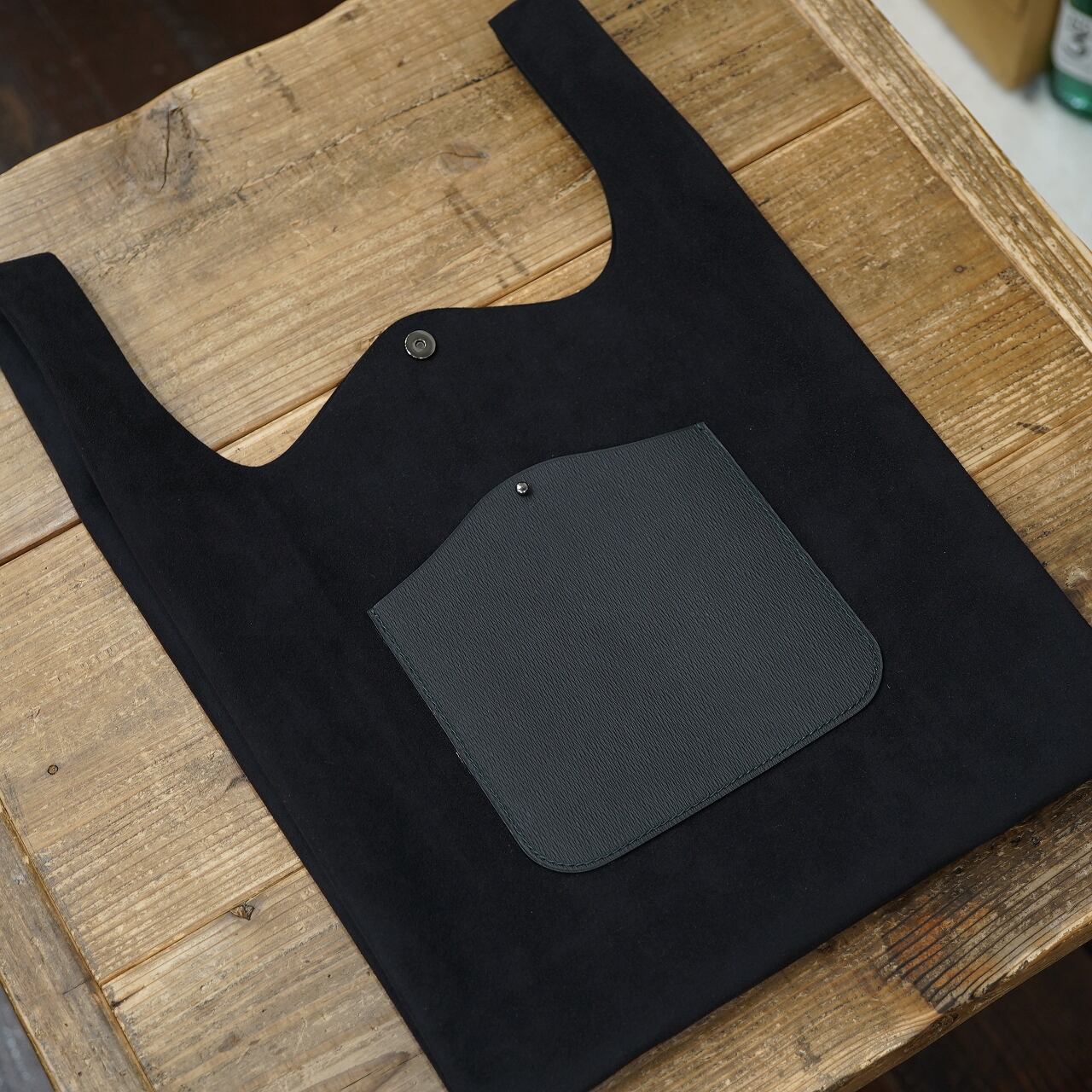 Maison d' Artisan マルシェバッグ ウルトラスエード ブラック