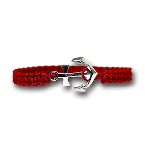 【メール便送料無料】Anchor Bracelet Large Red【品番 19S2004】