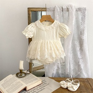 セレモニードレス ロンパース 女の子 子供服 66-100㎝ 赤ちゃん ベビーワンピース おしゃれ かわいい 25zm610