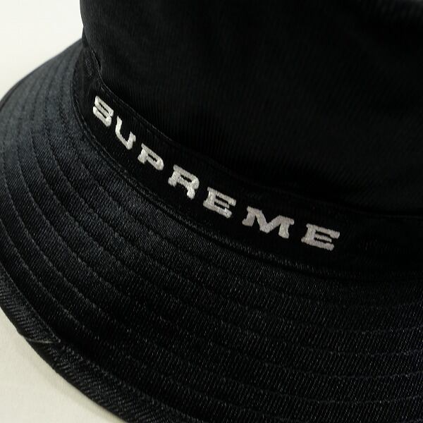 NIKE × supreme バケットハット黒S/M