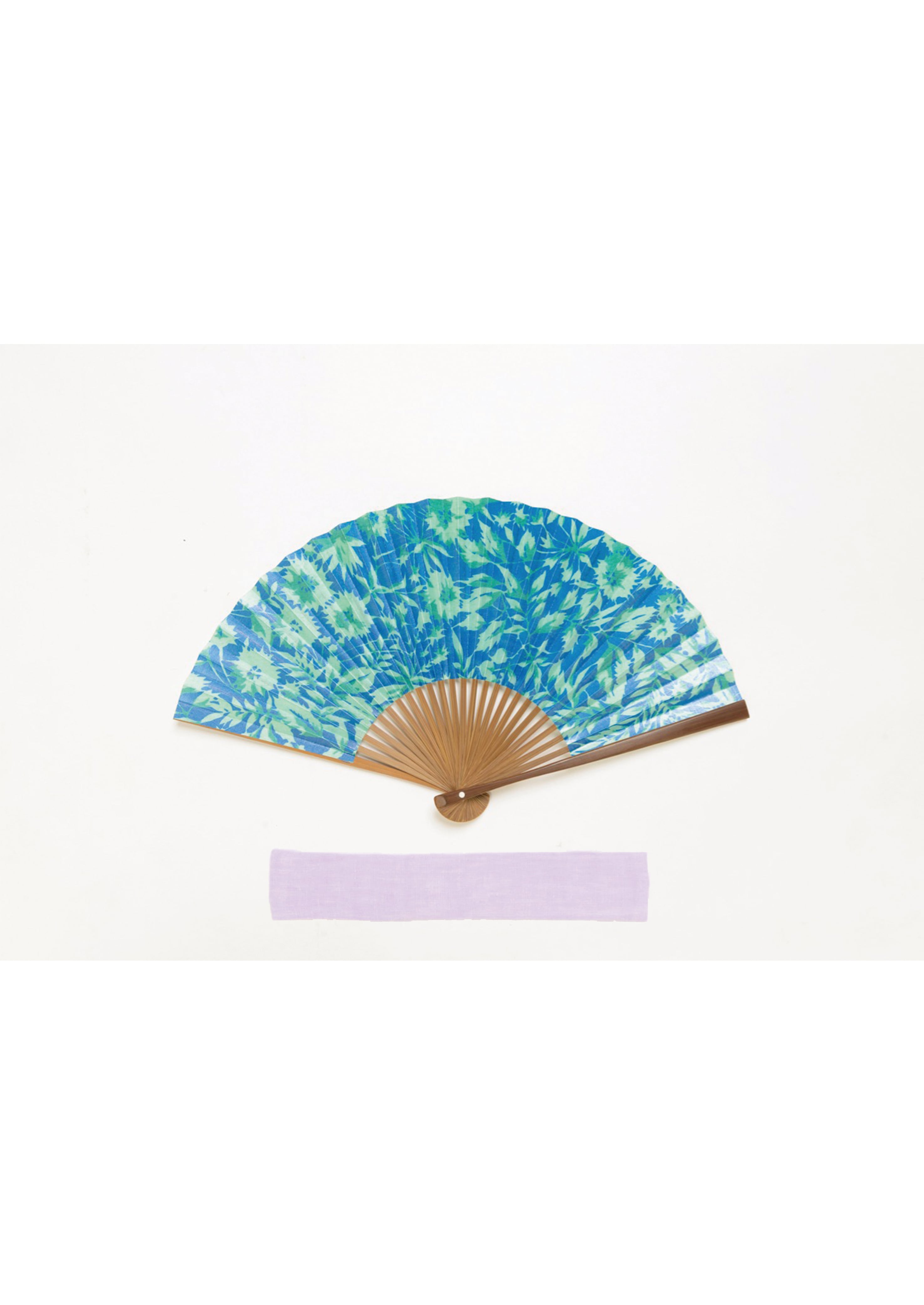 150❁︎ボタニカル 手作り カンタキルト マルチカバー 花 ターコイズ インド製「カンタキルト」マルチカバー◇223×149cm前後