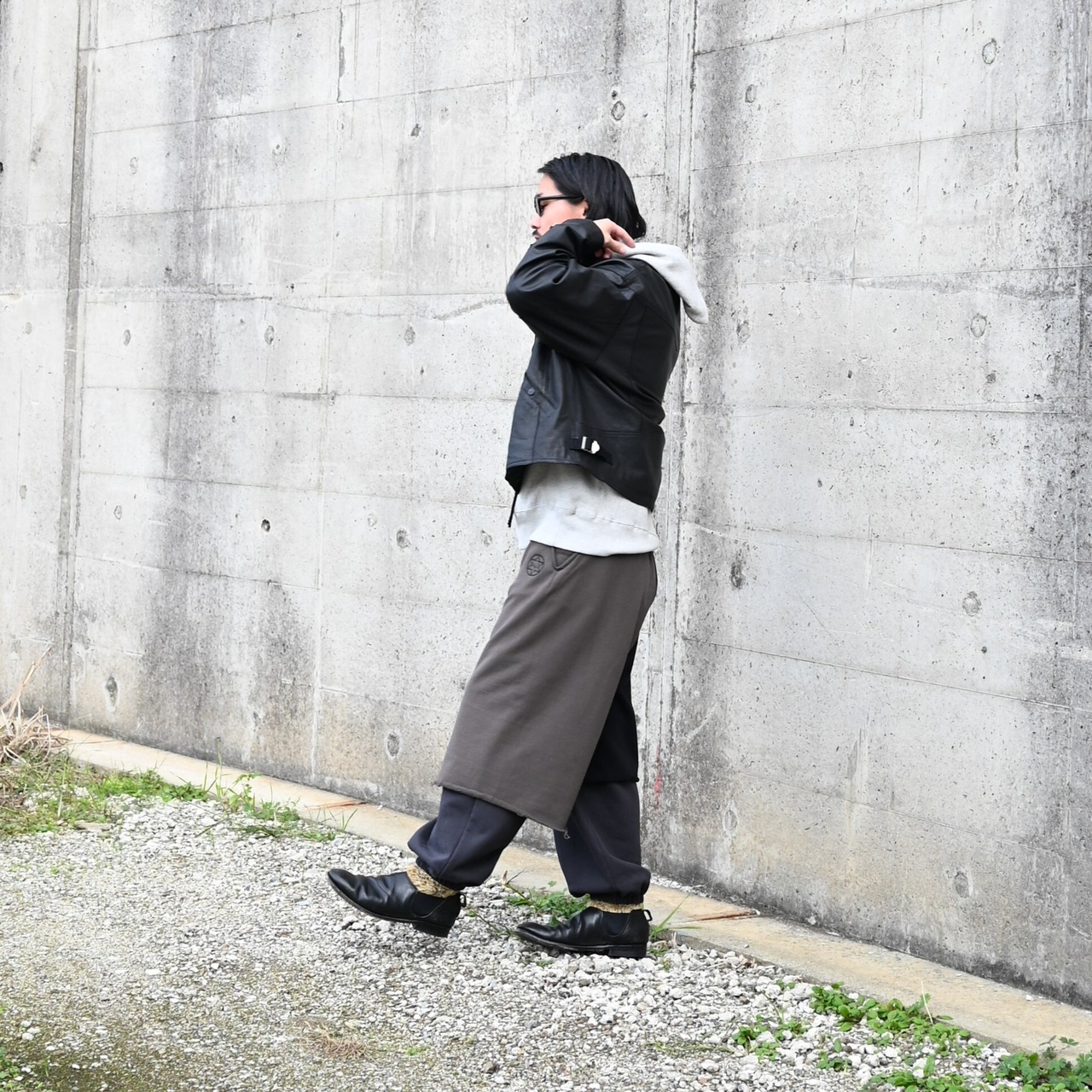 CCU✖SandWaterr　BAGGY RIDER JACKET