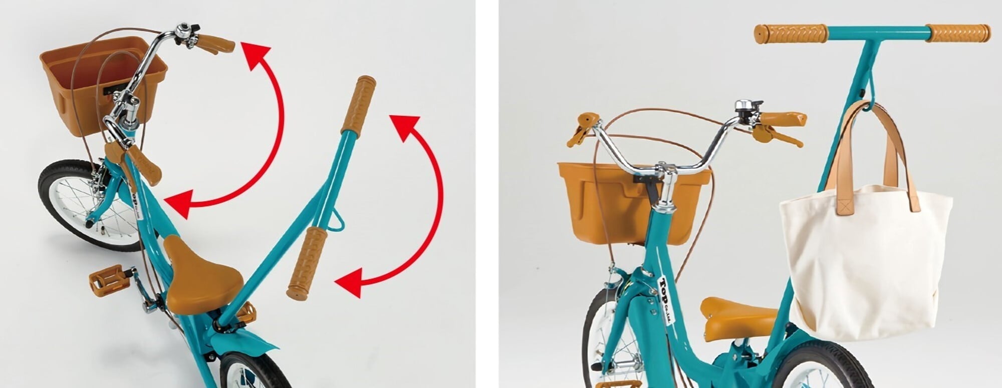TOP いきなり自転車 14インチ プレミアムホワイト 子供用自転車