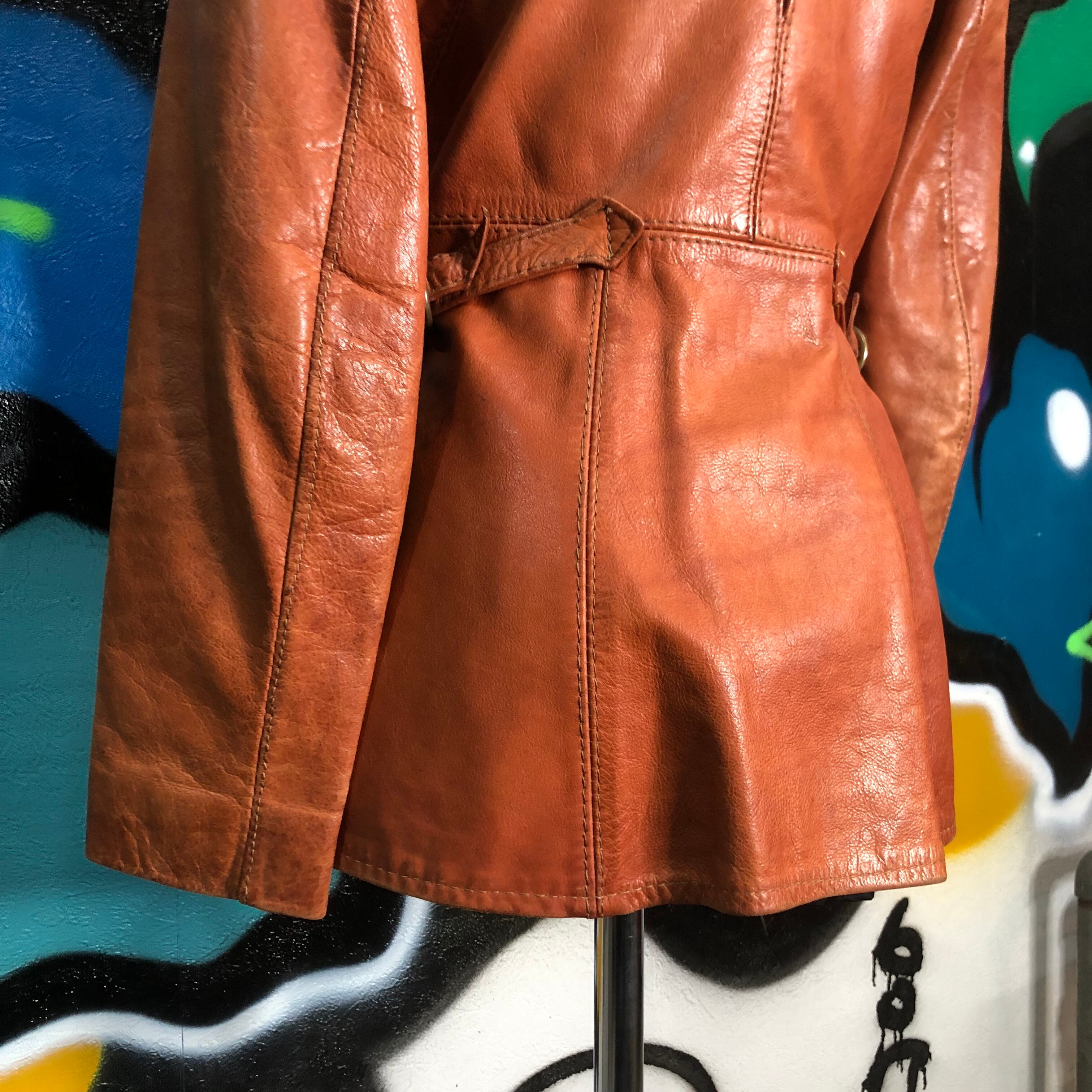 R.Marc Buchanan 70sレザージャケット/ガンダルフ 70's USA Vintage leather jacket Gandalf Richard Mark Buchanan