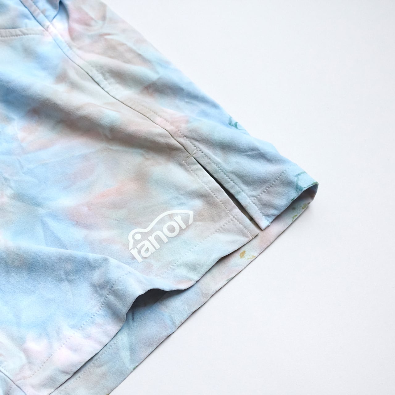 ranor（ラナー）TIE DYEING MIDDLE SHORTS -BE×SAX メンズウィメンズ