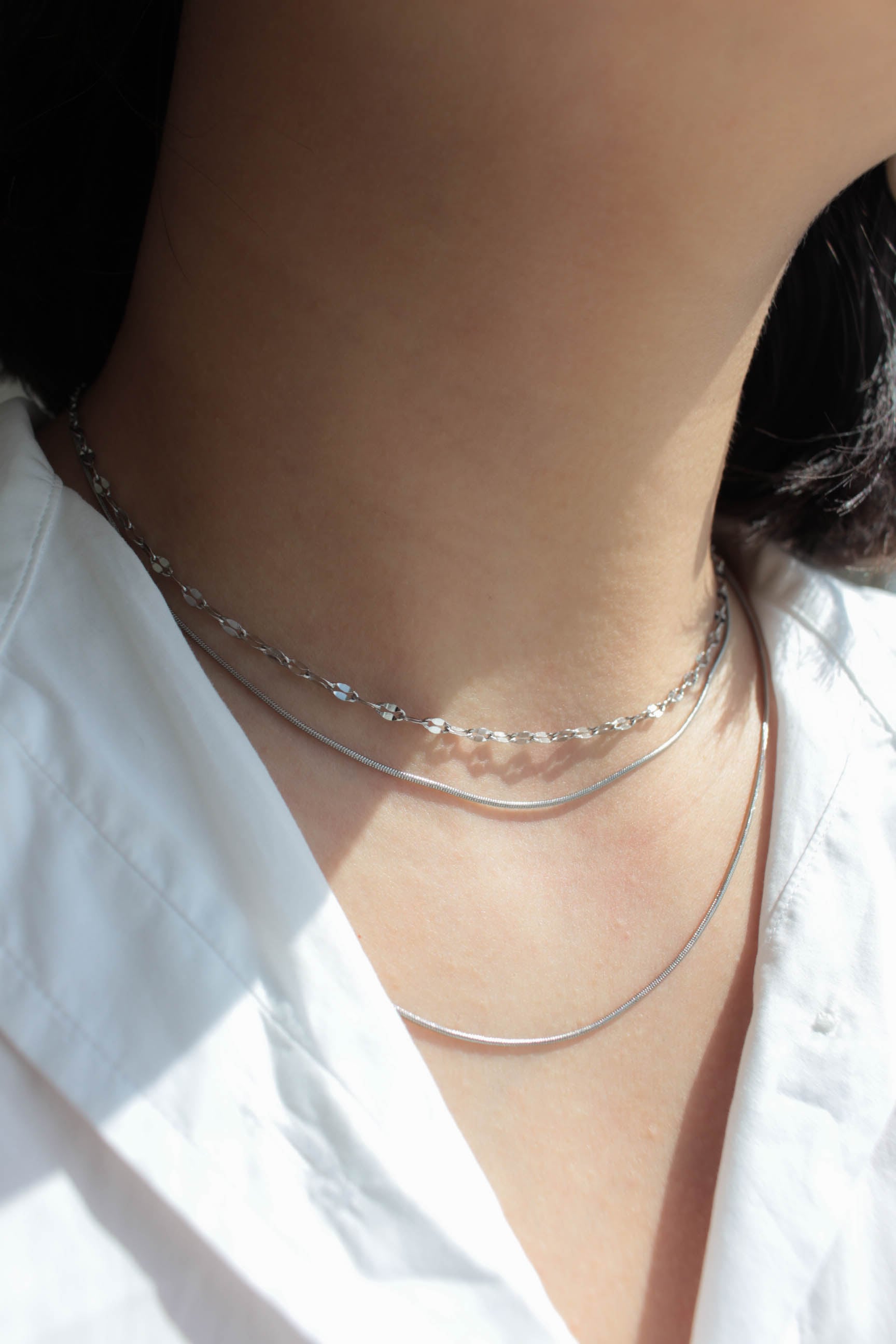 Sparkle Necklace | 金属アレルギー対応のアクセサリー ebine