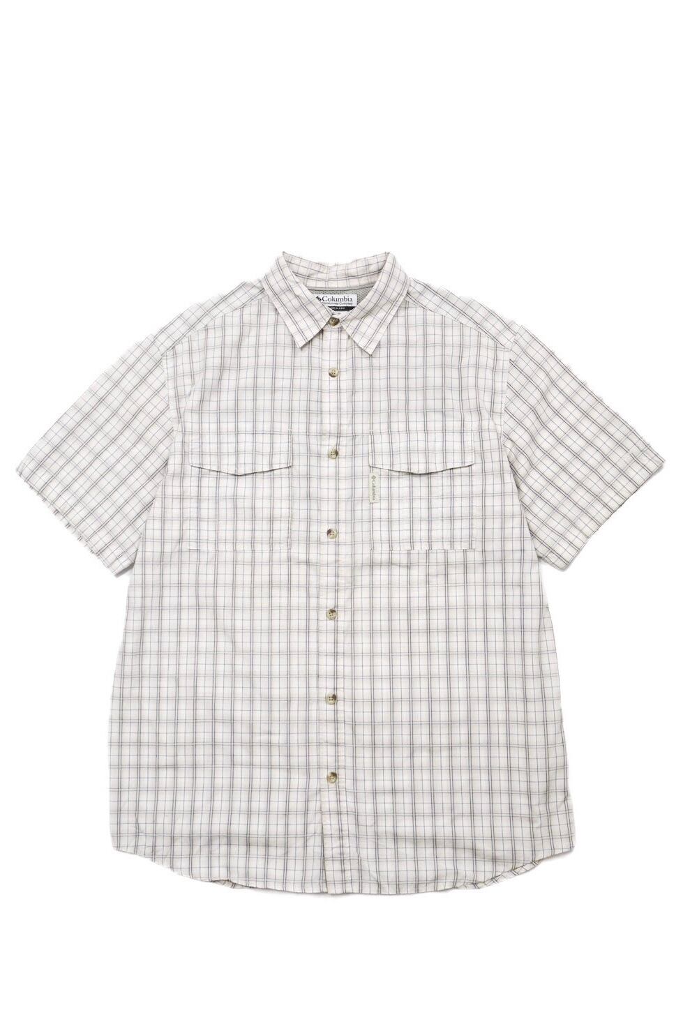 USED 00s Columbia plaid shirt