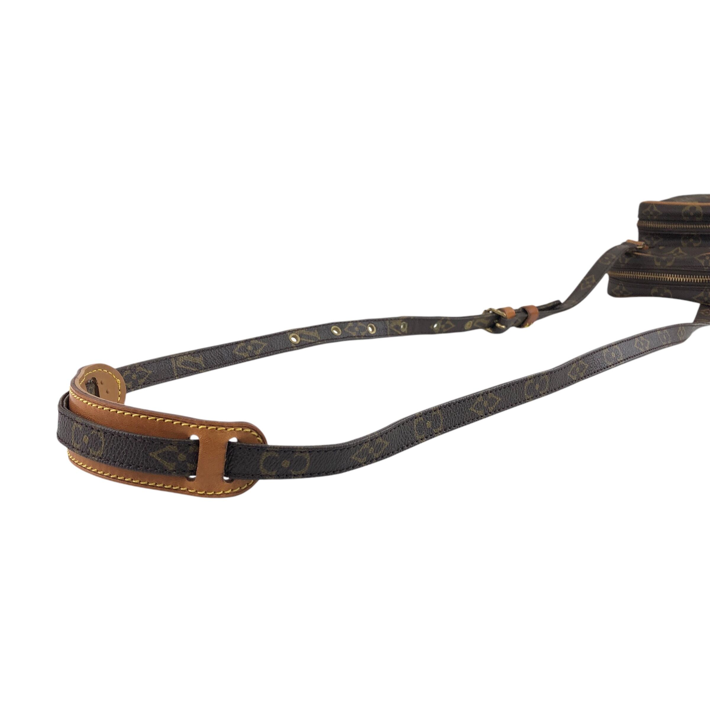 極 美品 LOUIS VUITTON ルイヴィトン ヴィンテージ アマゾン モノグラム レザー ミニ ショルダーバッグ ポシェット ブラウン 40040 極 美品 LOUIS VUITTON ルイヴィトン ヴィンテージ ミニ アマゾン