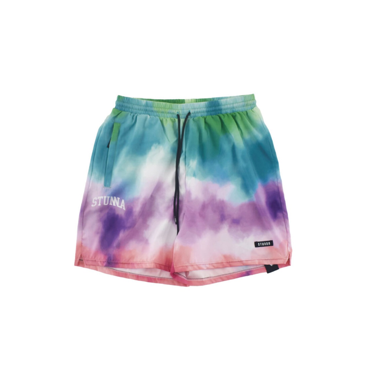 Tie dye shorts : wave