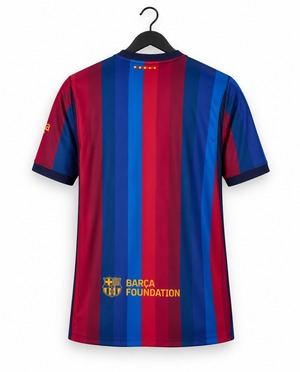 【お取り寄せ】FCバルセロナ 26/27 ホーム サッカーユニフォーム ネーム 背番号 カスタム可(ファンバージョン)