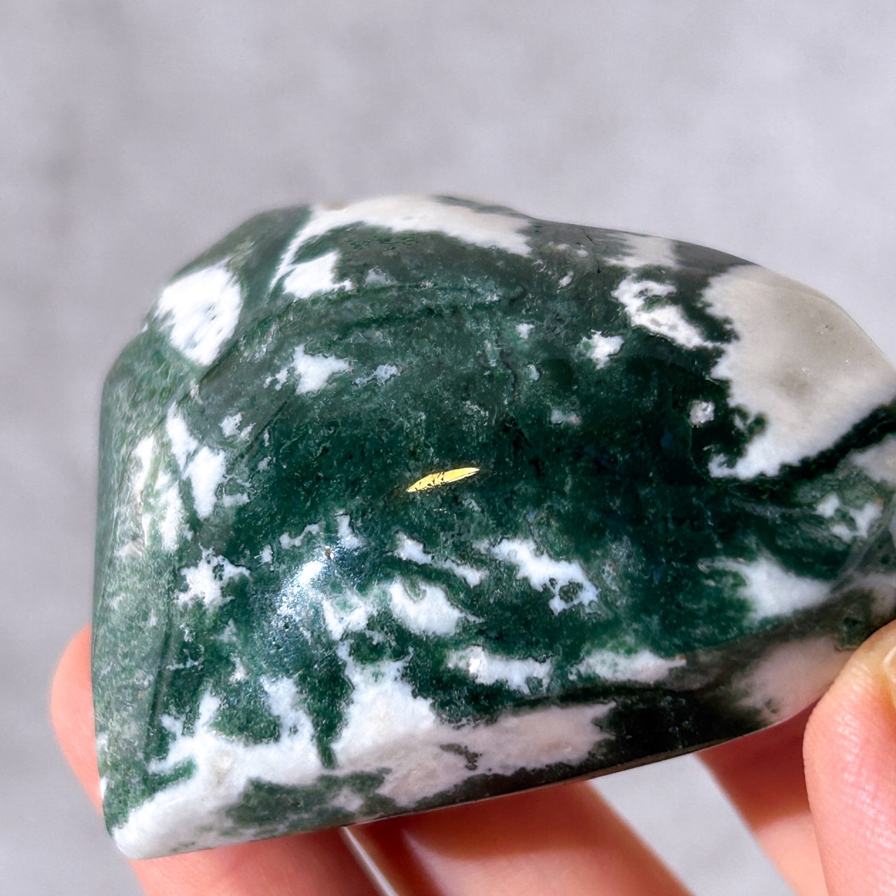 モスアゲート ハート * Moss agate * 天然石
