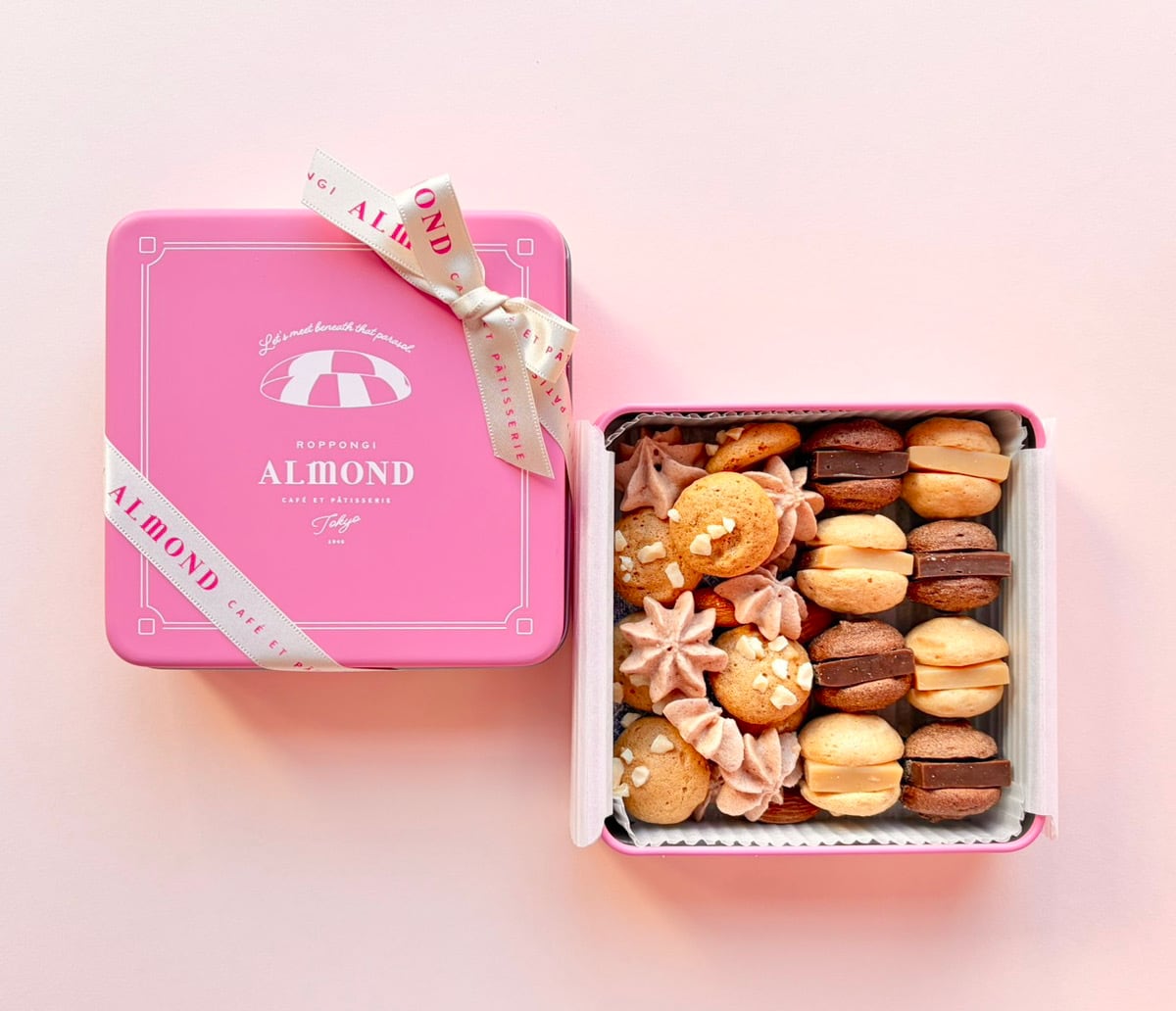 【限定数】オリジナルクッキー缶「parasol（パラソル）」～4種の米粉クッキー詰め合わせ～