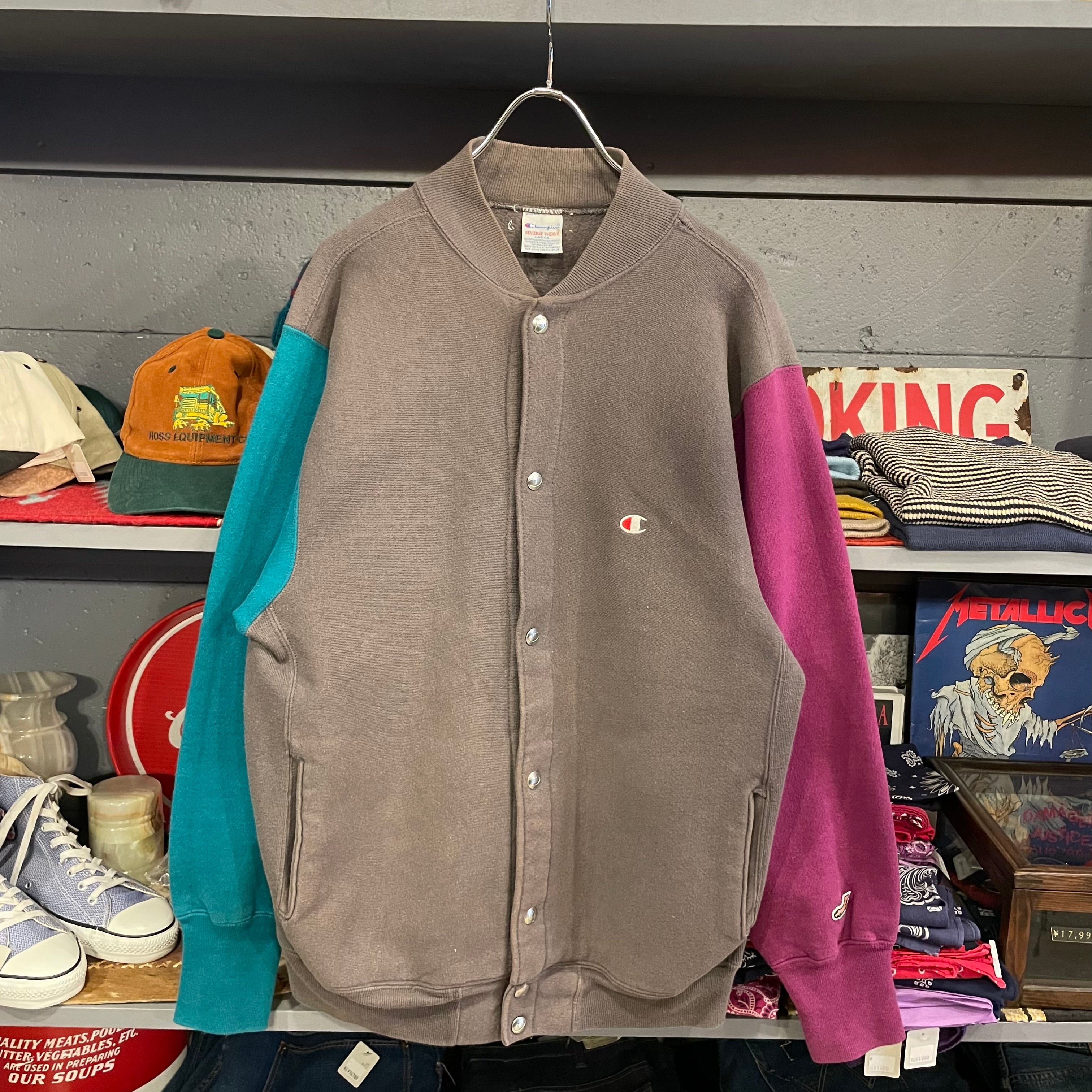 90s Champion Reverse weave Snap Cardigan