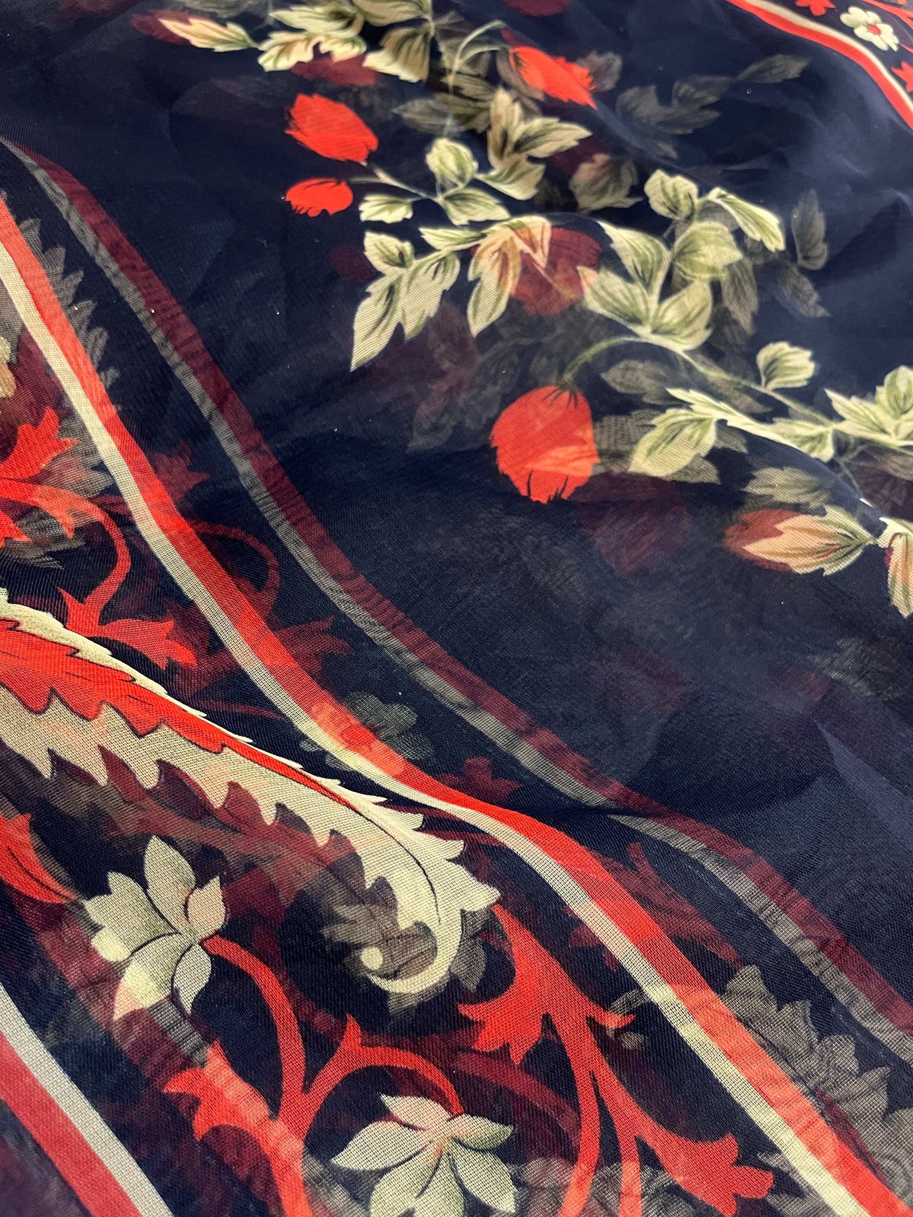 USED sheer super long scarf