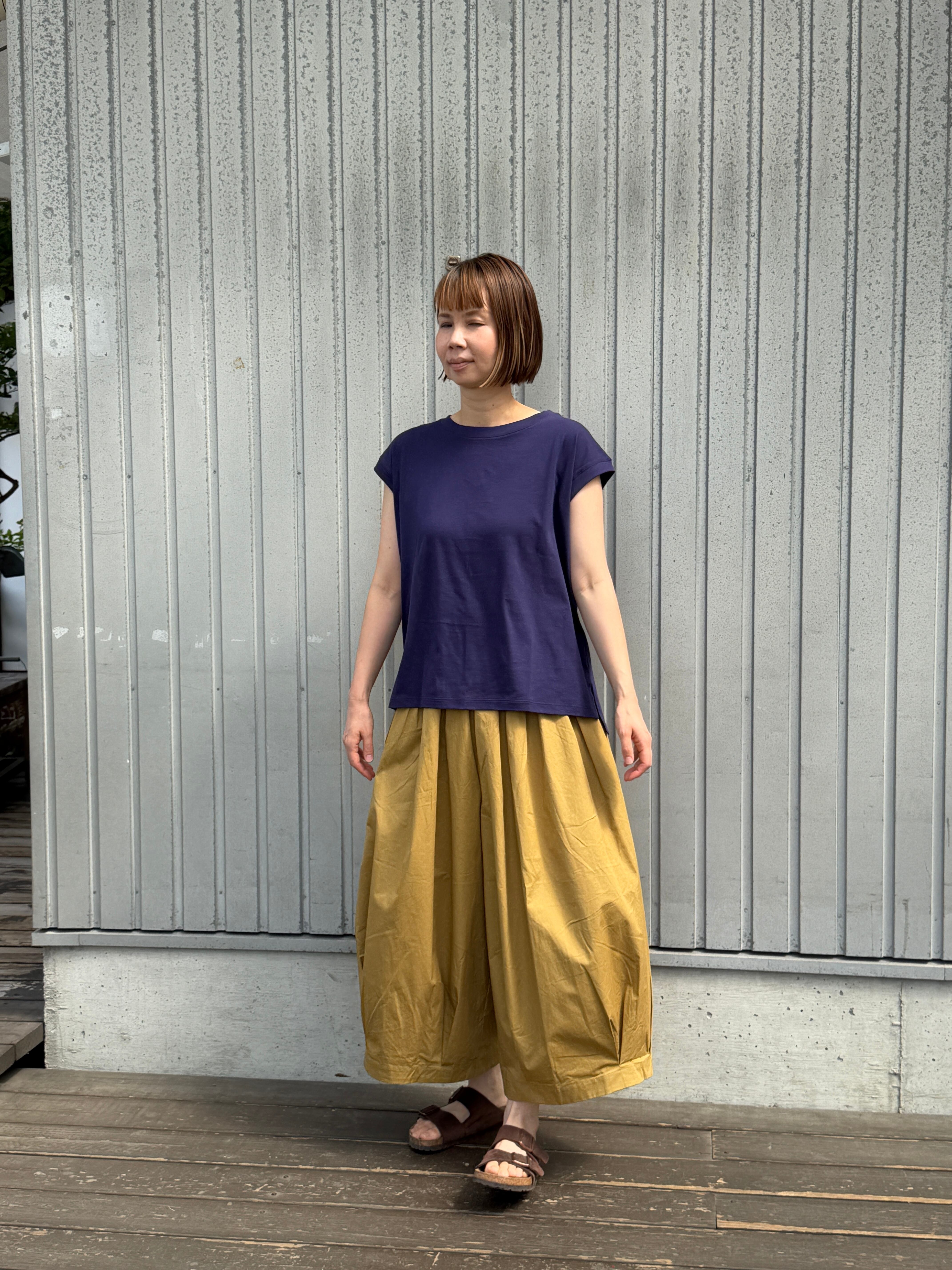 ナチュラル天竺フレンチスリーブプルオーバー/nachukara'26SS/nk368273