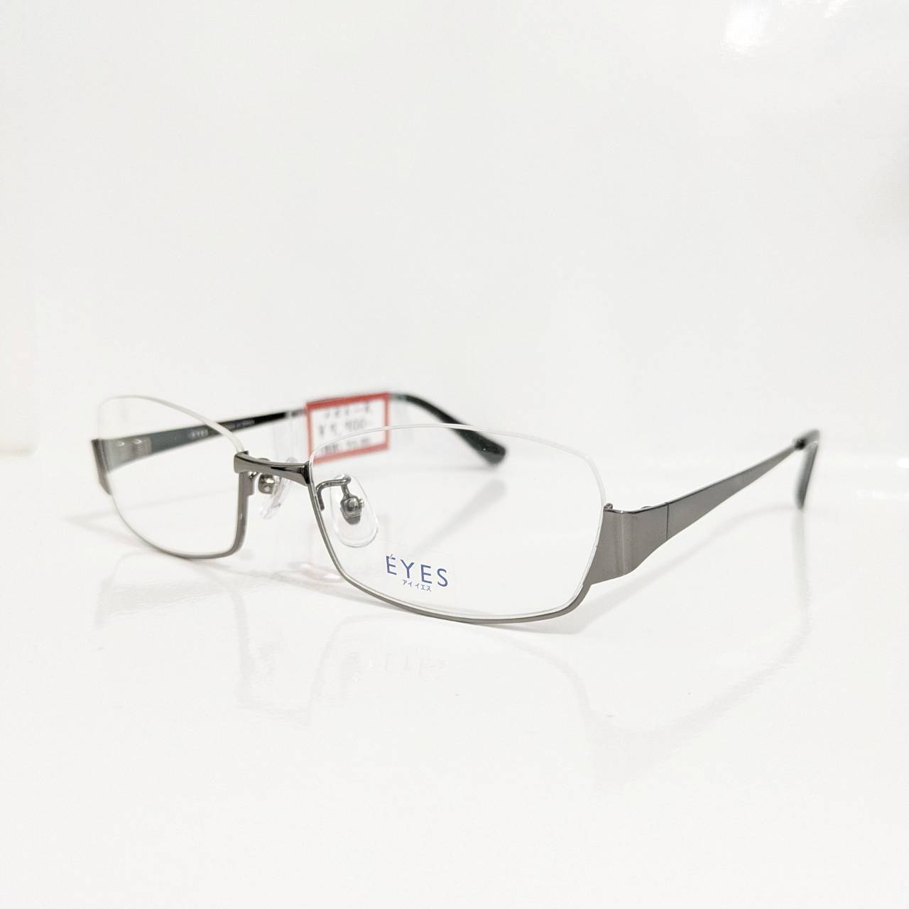 【EYES】スクエア逆ナイロール ガンメタ