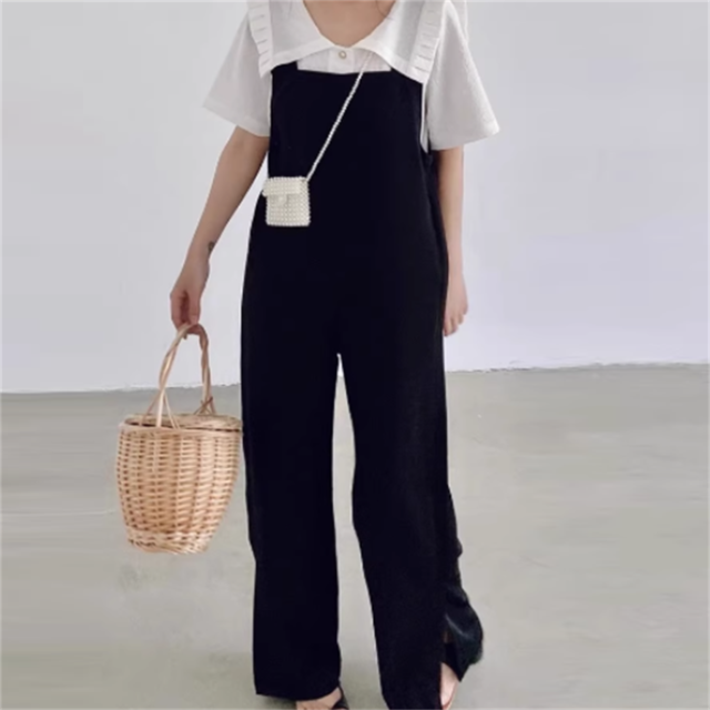 【送料無料】 パンツ ボトム ガウチョ オールインワン オーバーオール ロング マキシ かわいい 大人可愛い 大人女子 綺麗 シンプル カジュアル 大人 上品 おしゃれ お洒落 こなれ感 ラフ コンサバ 着痩せ レディライク ヘルシー 無地 夏 20代 30代 40代 レディース 女性 授業参観 デート お出かけ 女子会 お呼ばれ 休日 お茶会 アウトドア 着回し 普段使い ファッション スタイル 体型カバー プチプラ 定番 デイリーユース オーバーシルエット インスタ映え