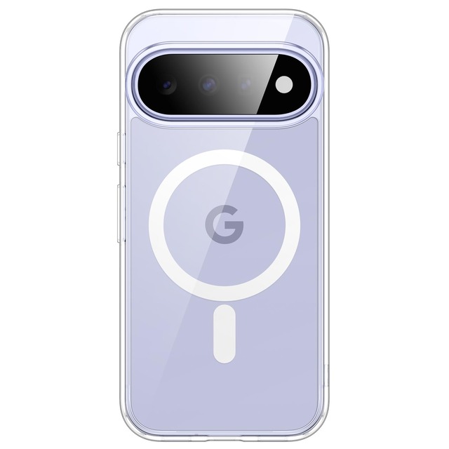 JETech Google Pixel 11用 マグネット 背面クリアケース (クリア)