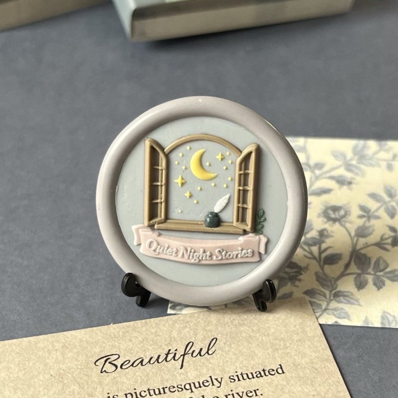 3Dシーリングスタンプヘッド｜QUIET NIGHT STORIES 25mm・30mm - 3