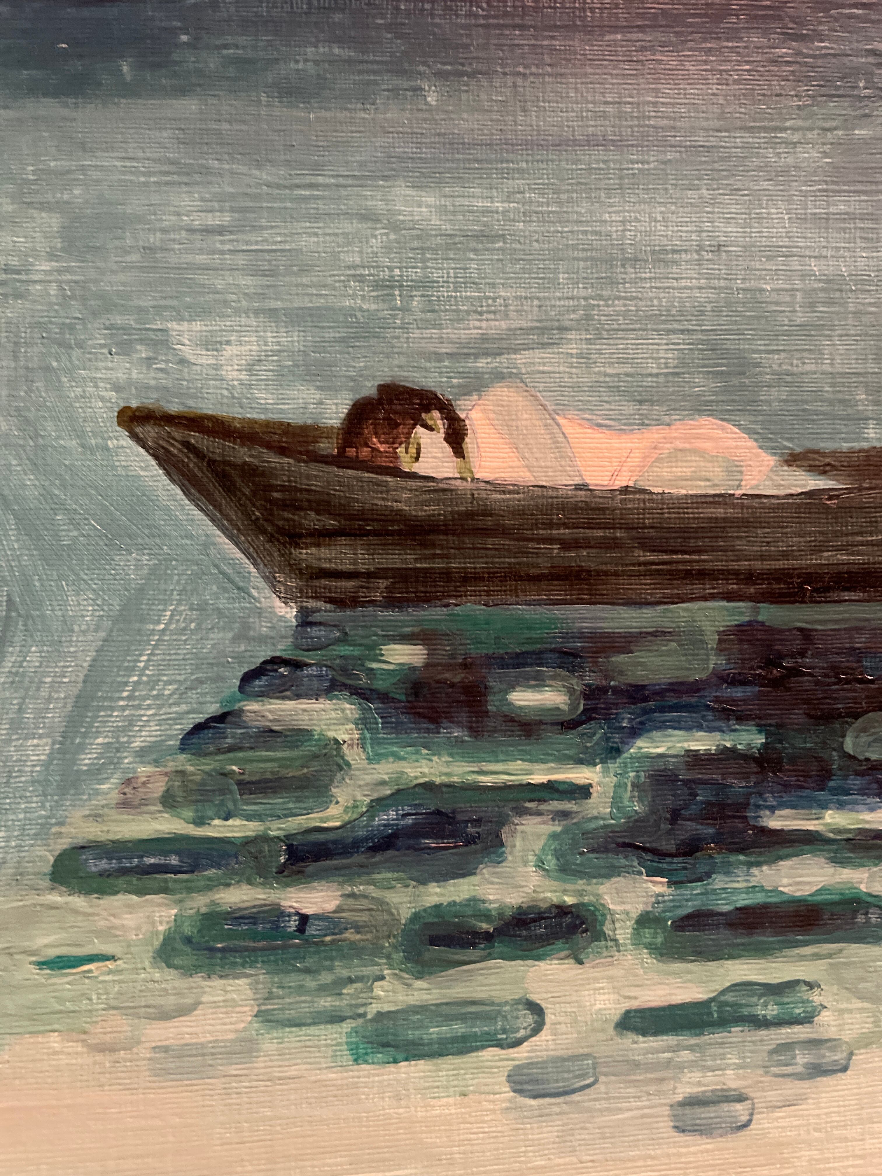 油絵 絵画 『あの夏』F15号