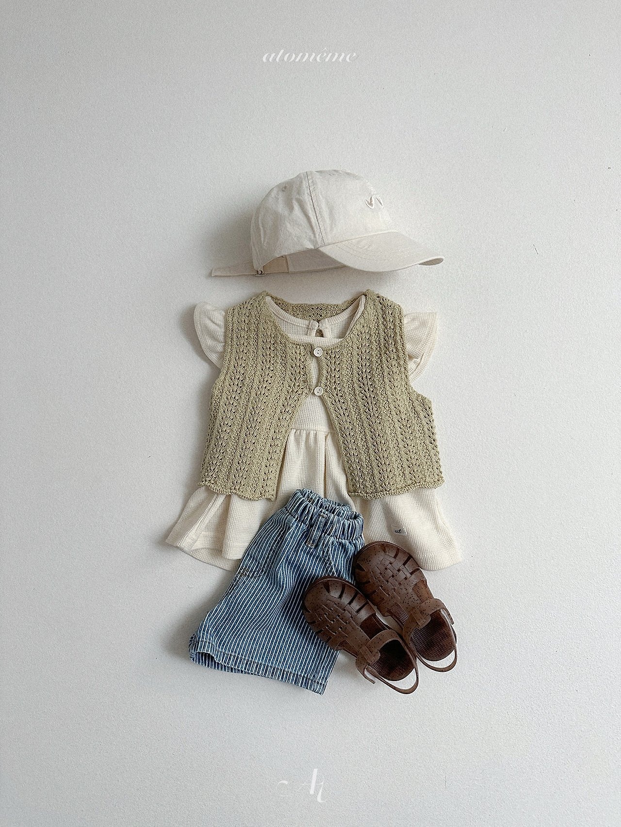 [atomeme] Lucy Denim Shorts / [아토메메] 루시데님숏팬츠