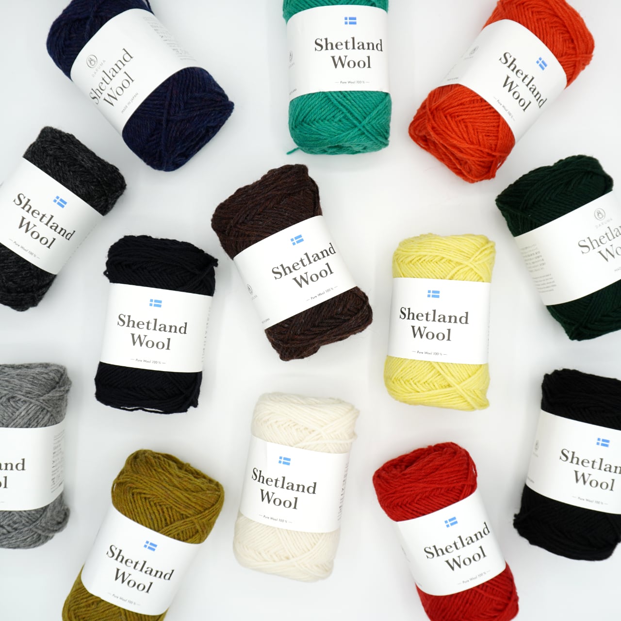 1玉単位】DARUMA Shetland Wool(シェットランドウール) | コトノハ
