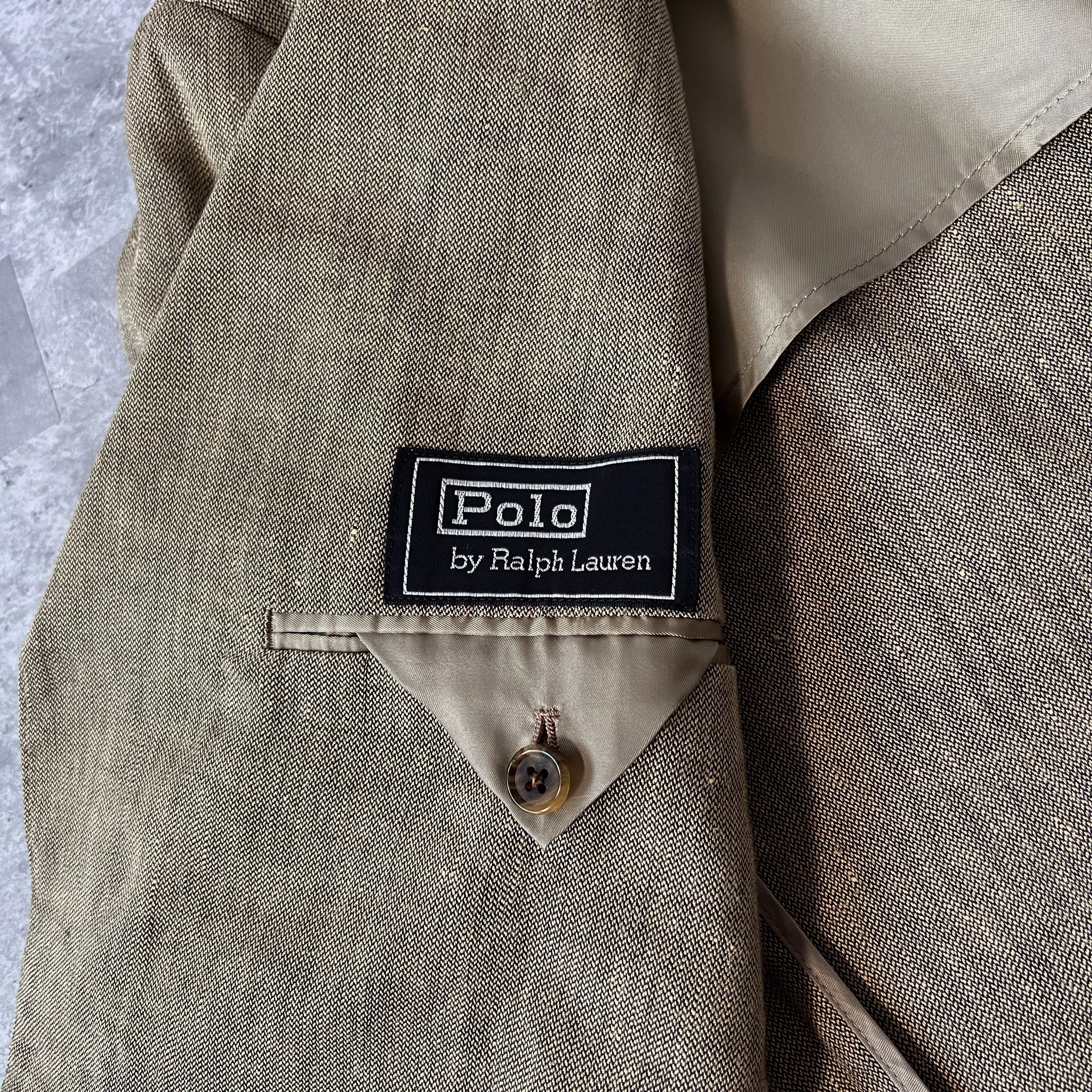 s〜s “polo by ralph lauren” linen × wool set up suits 年代