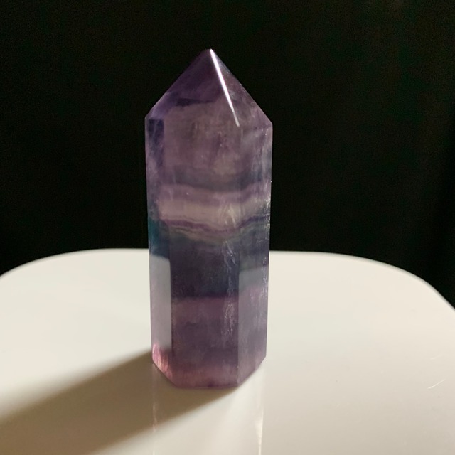 ポイント.可愛い発色☆パープルフローライト
