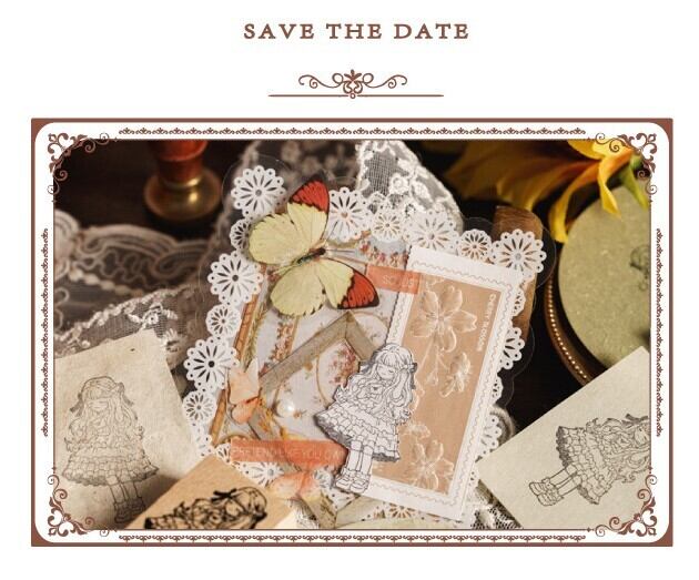 海外スタンプ ☆ Botanical A ☆ ladyf05 海外スタンプ ☆ Botanical A ☆ ladyf05