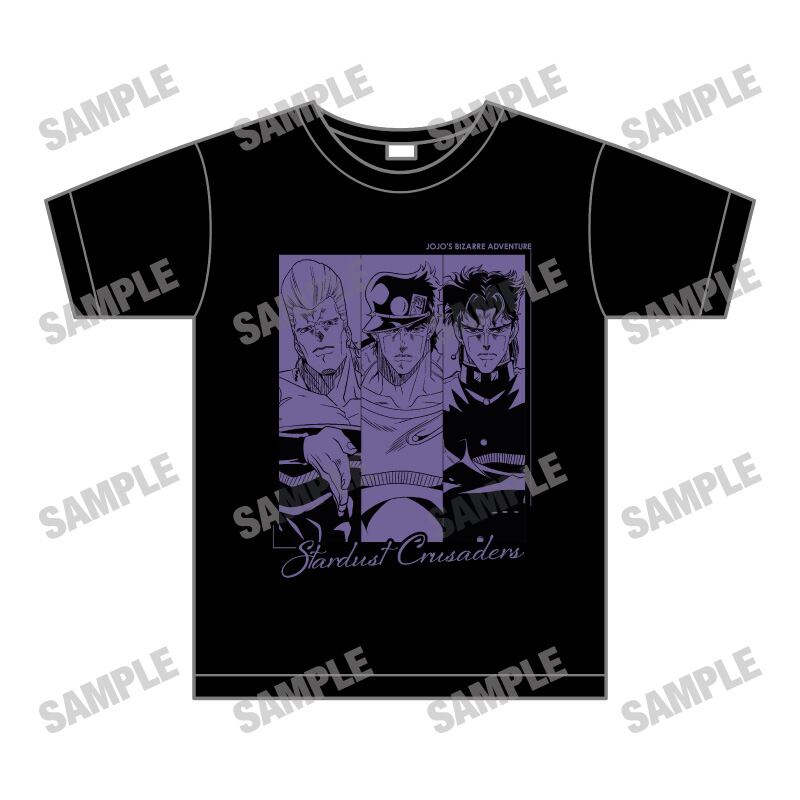 アニメ『ジョジョの奇妙な冒険 スターダストクルセイダース』 描き下ろしTシャツ【AM2026】