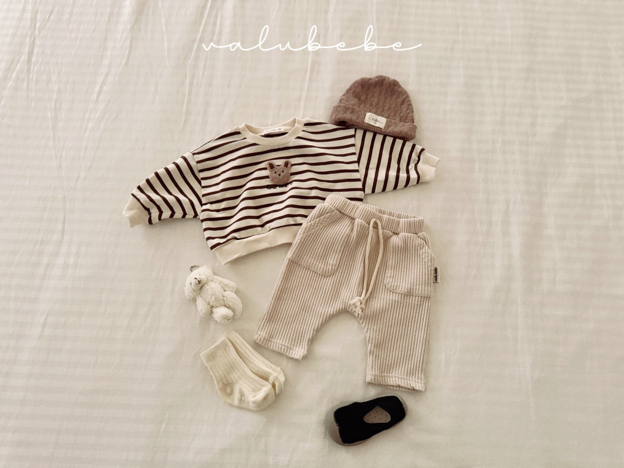 Valubebe 26/AP (Baby) Wide Waffle Baggy Pants