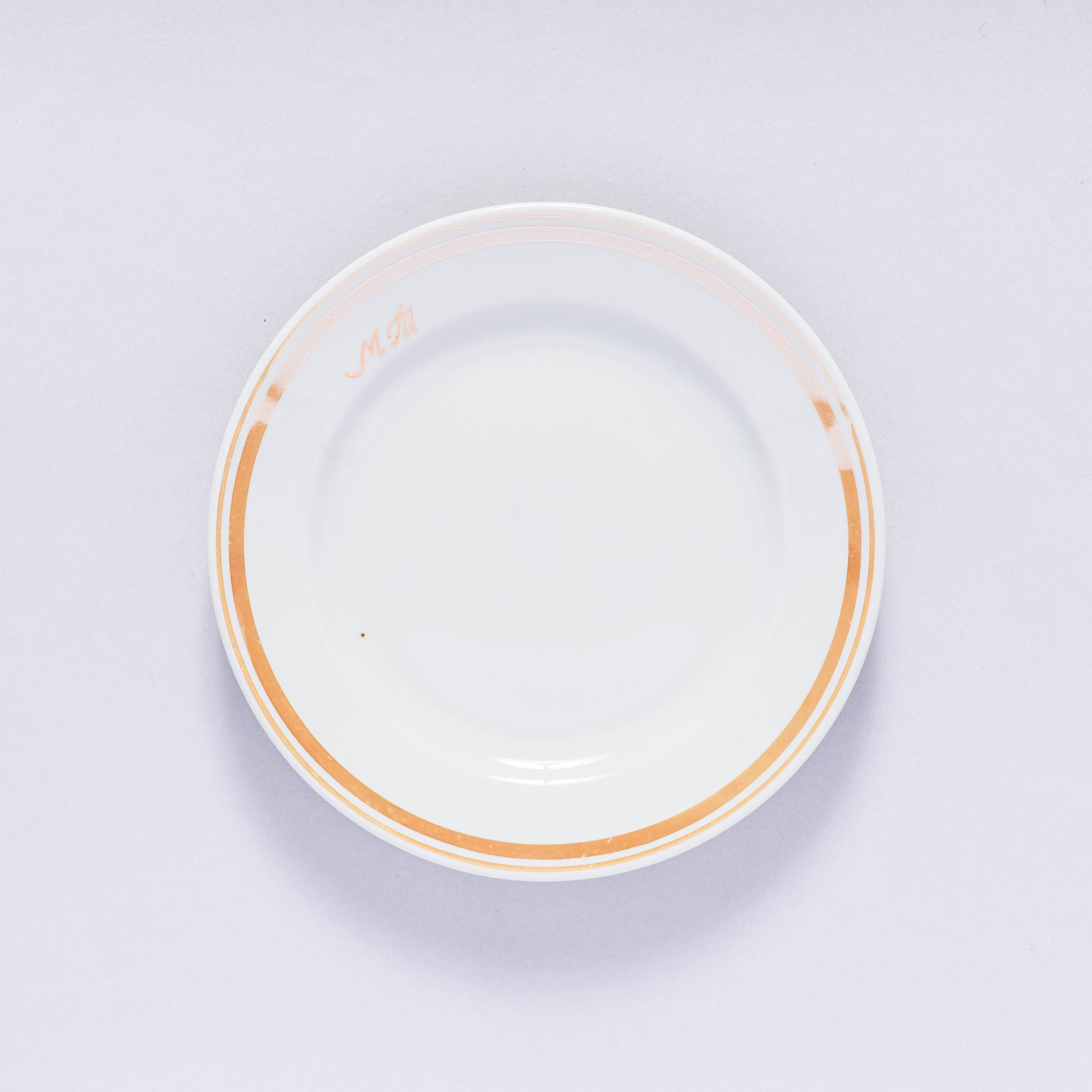 抽象模様 陶器皿 オレンジ 青 金継ぎの皿 抽象模様 陶器皿 オレンジ 青 金継ぎの皿