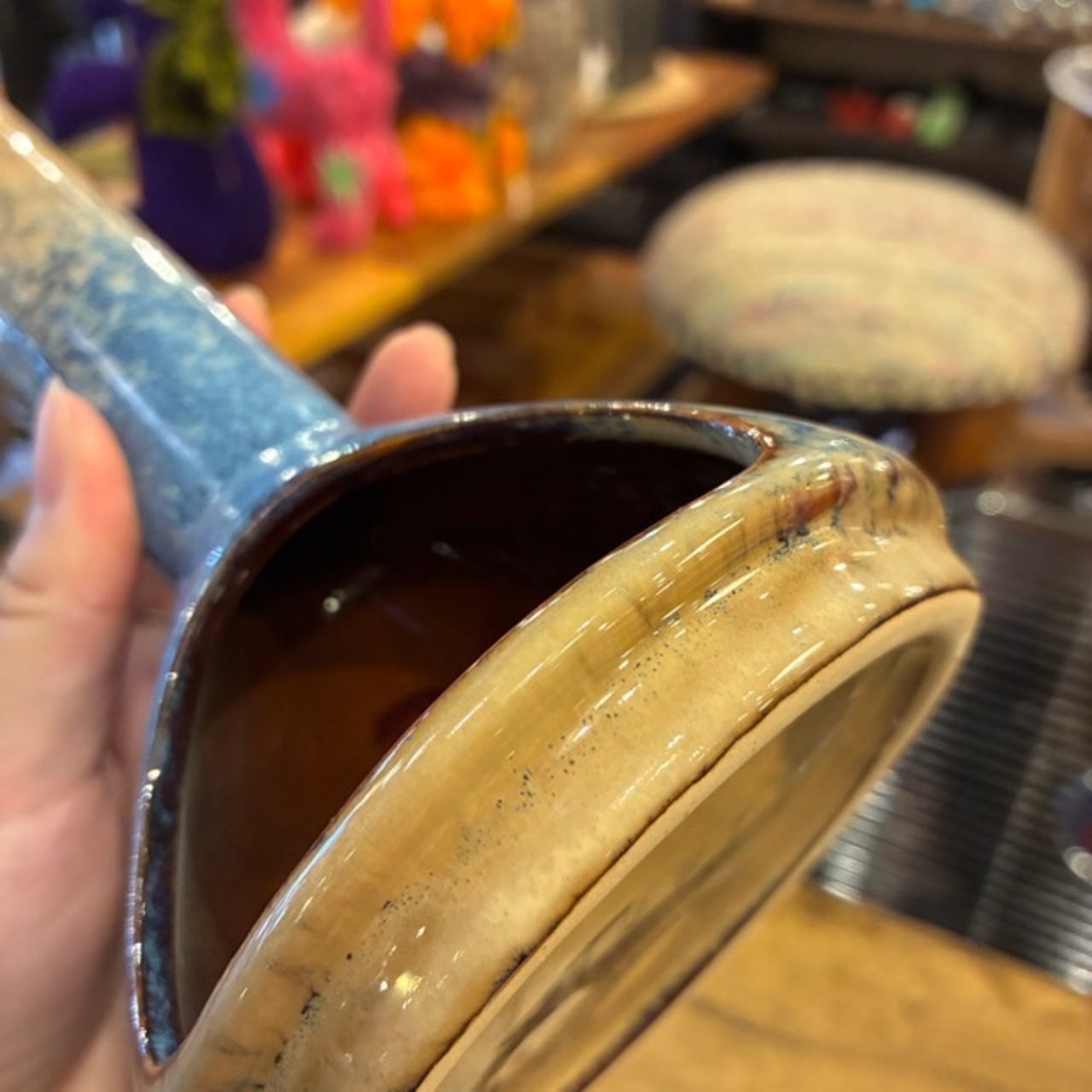 Chimney Incense Stand 2color Brown Blue / インセンススタンド チムニー 全2色 ブラウン ブルー お香立て お香スタンド 香りグッズ リラックス アロマ 煙突型 ヴィンテージ調 磁器 置き型 ギフト プレゼント