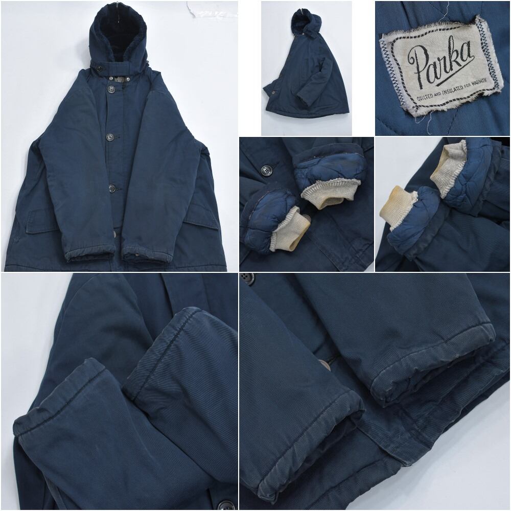 60～70s Parka 民間品 B-9タイプ スプリットフード フライトジャケット