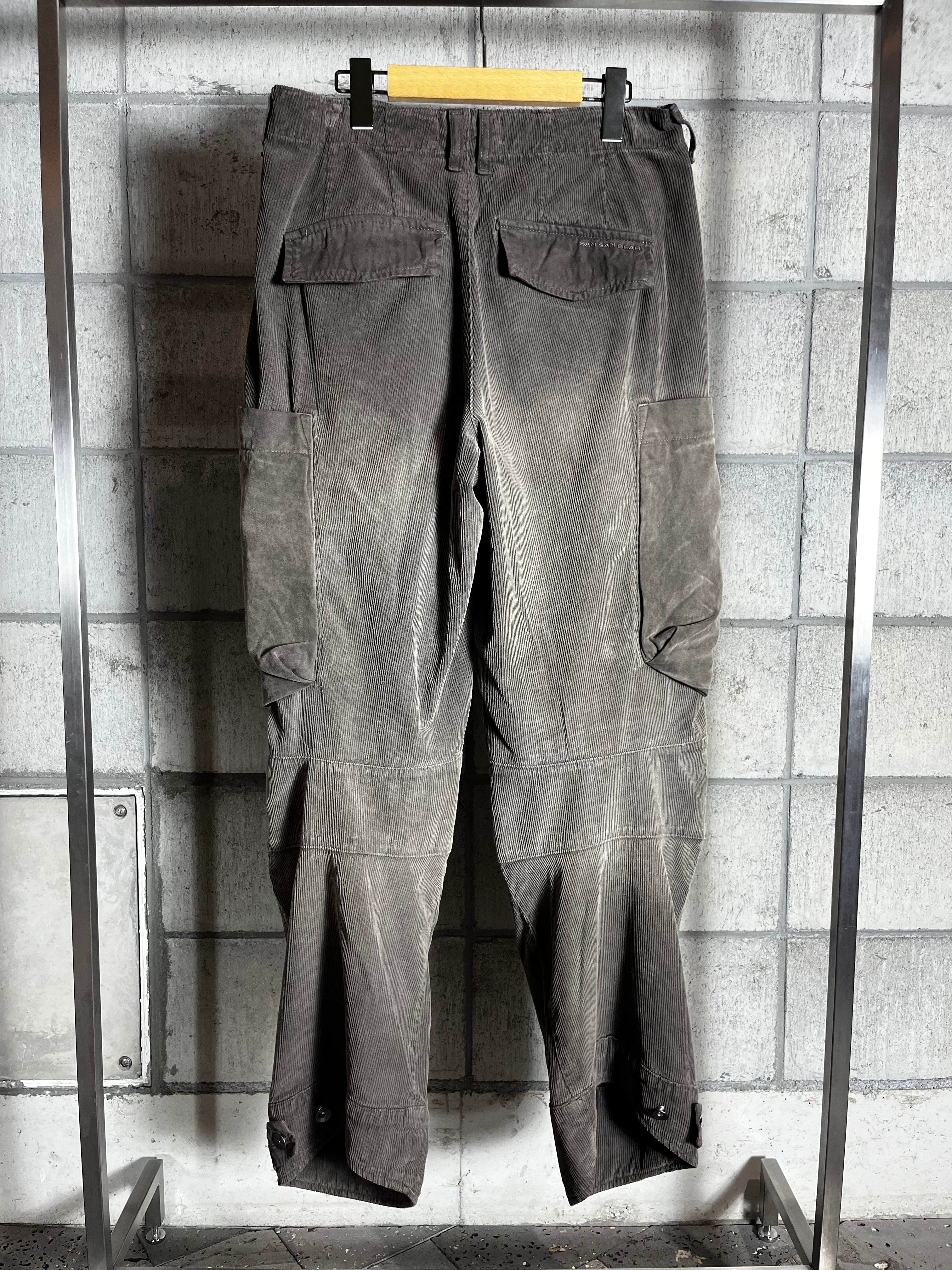 25AW】SAN SAN GEAR サンサンギア /WASHED CORDUROY PANTS