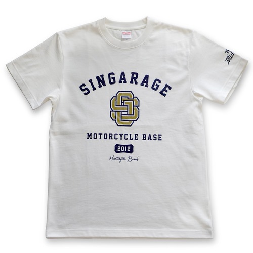 【SIN GARAGE】Short Sleeve T-Shirt【オフホワイト】