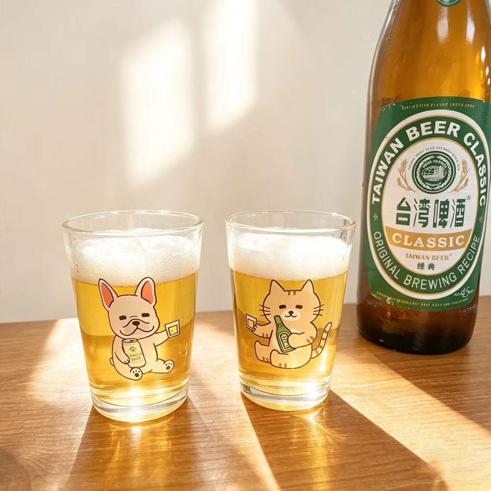 台湾乾杯ビールグラス | 台湾雑貨商店
