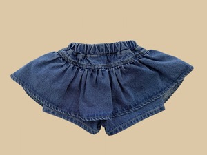 [DOREDORE] Flare denim skirt Pants (17/19) / [도레도레] 플레어청치마바지 (17/19)