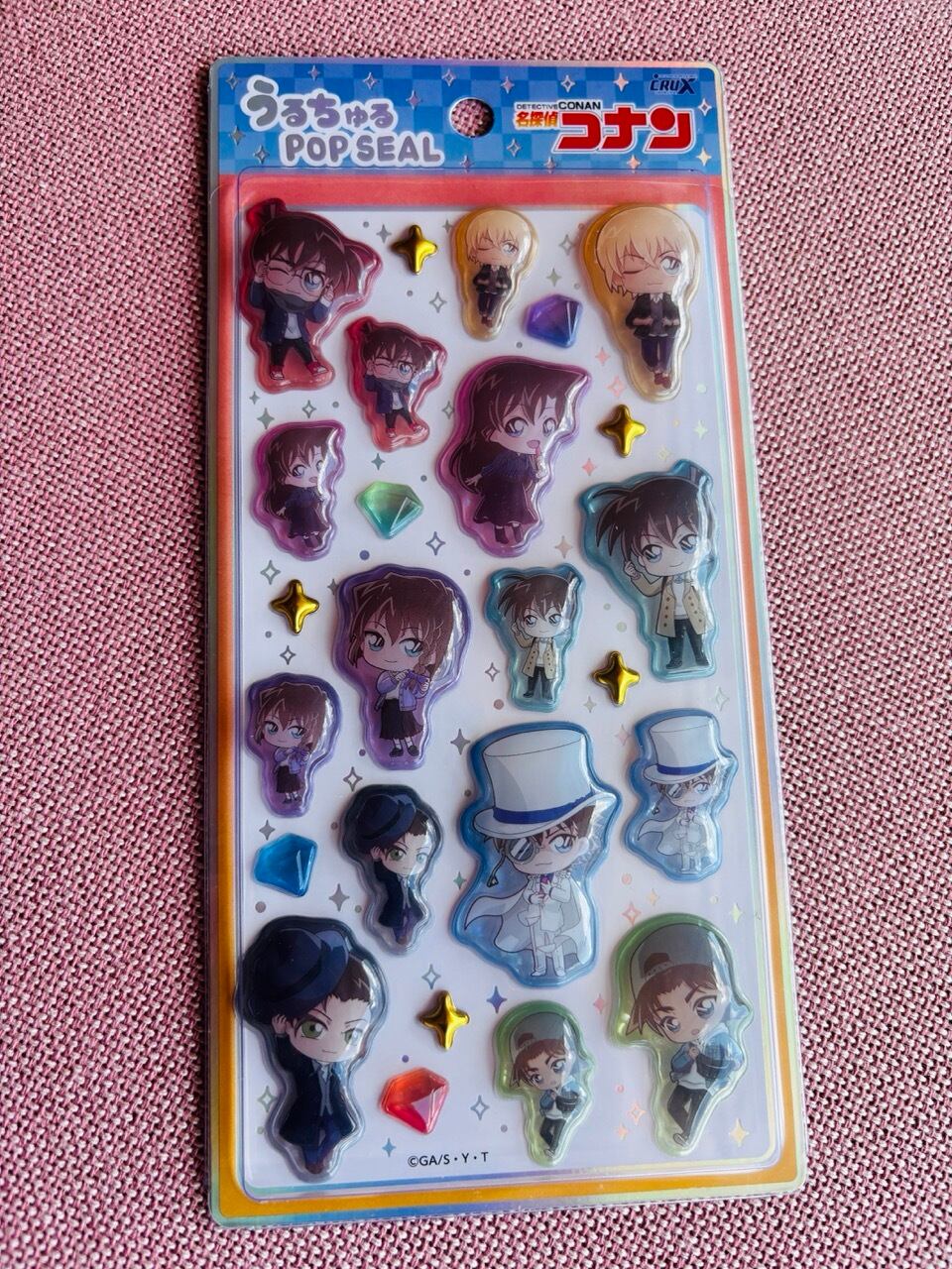 うるちゅる POP SEAL スタイル・名探偵コナン X15