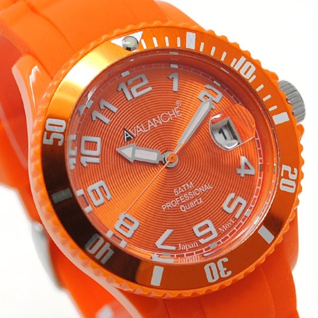 【訳ありBOX】AVALANCHE アヴァランチ AV-100S-OR-40 ALPHA(アルファ) 腕時計 ウォッチ メンズ レディース