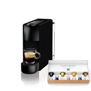 【努力特価】ネスプレッソ カプセル式コーヒー エッセンサ ミニ ピアノブラック C 水タンク容量0.6L コンパクト 軽量 C30-BK-W